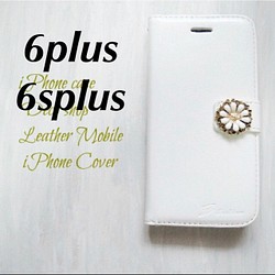 在庫処分セール中　iphone6plus/6splus 手帳型ケース 1枚目の画像