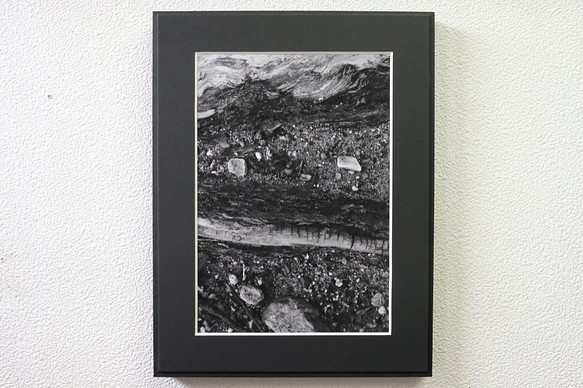 A4 美術照片 019 地球岩石啞光面板飾面單色黑白照片室內照片銷售郵購 第1張的照片