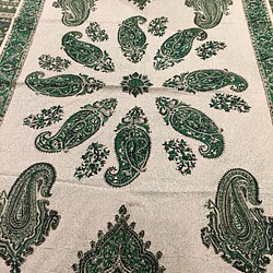 ペルシャ絨毯風の布更紗100cm×150cmテーブルクロススファーカバー 1枚目の画像