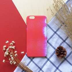甜蜜紅水彩風//原創手機殼- iPhone, HTC, Samsung, Sony, LG 磨砂硬殼 第1張的照片