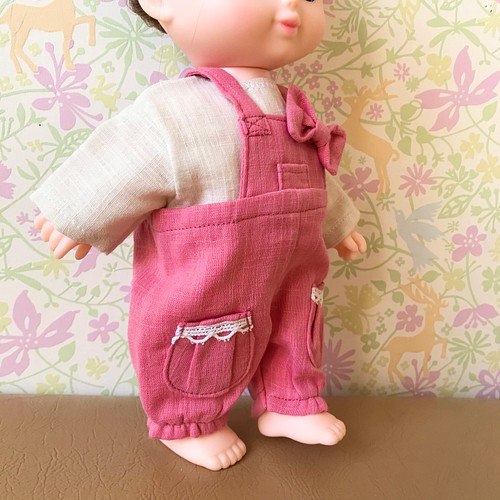 クーポン利用&送料無料 toy doll boxサロペット ピンク - ひざ丈ワンピース