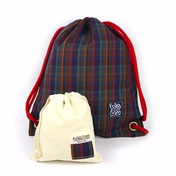 WaWu Bundle Back Backpack +スモール収納バッグ（カラー）カスタマイズ* 1枚目の画像