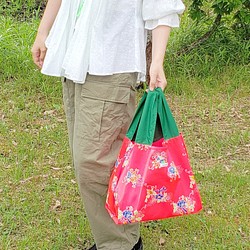 花田環保袋[山色]便利店便當尺寸 第1張的照片