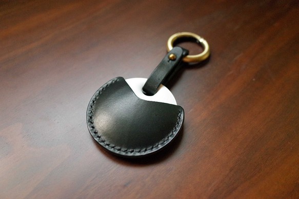 IPPI－GOGORO鑰匙皮套－標準版/GOGORO KEY CASE STANDARD－黑色 真皮／手工 第1張的照片
