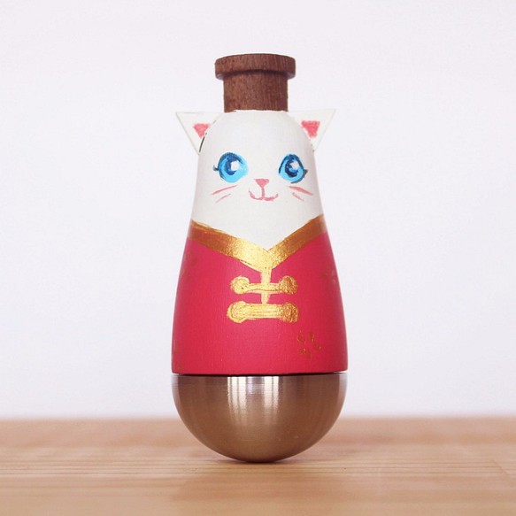 温泉 -  [Cheongsam Cat] Kazudi /楽器/人形 1枚目の画像