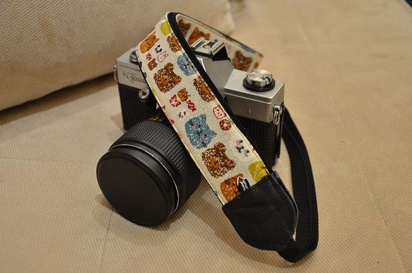 可愛動物 減壓背帶 相機背帶 烏克麗麗 Camera Strap 第1張的照片