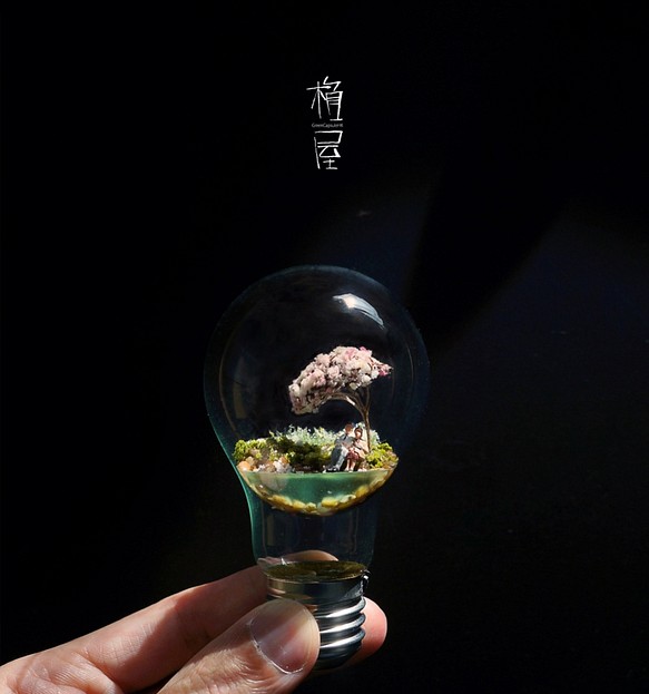 アンチ重力の苔電球 / Anti Gravity Bulb 立体・オブジェ Akin 通販