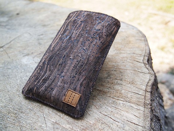 Paralife 量身訂製 木紋軟木 手作手機套 可加刺繡名字 iPhone 7 6S plus S7 S6 edge 第1張的照片
