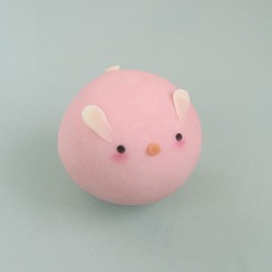 【E】中秋專屬─粉紅小兔香皂(單入) 第1張的照片