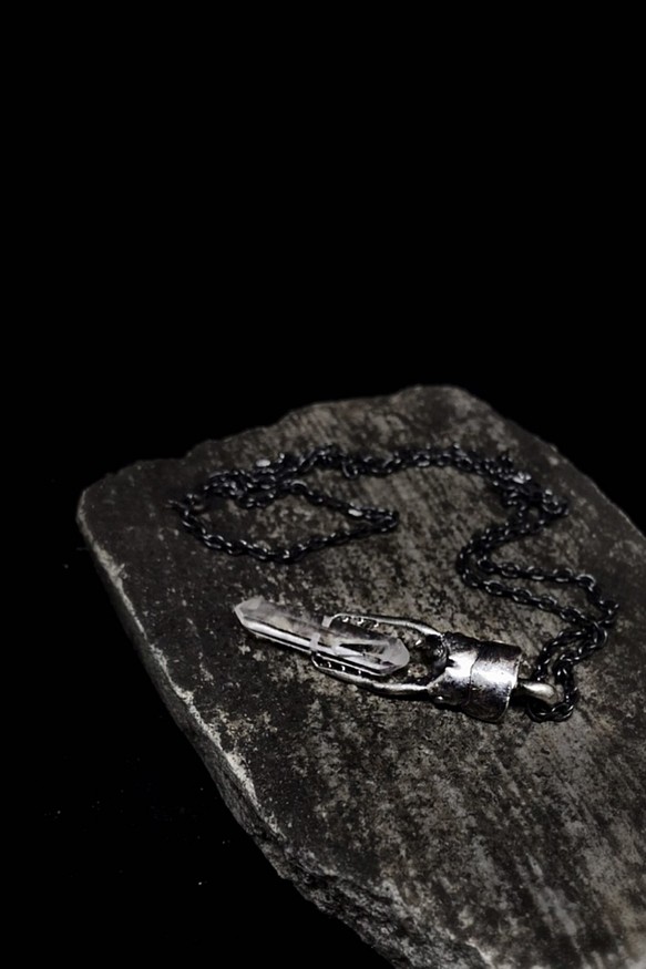 Prosopocoilus astacoides .925 silver necklace emmanuelfranca.com.br