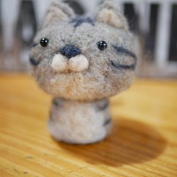 羊毛フェルト　　猫 1枚目の画像