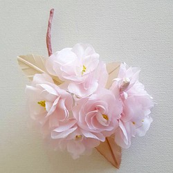 【春限定】桜の布花コサージュ 1枚目の画像