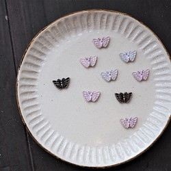 熱修復鐵零件裝飾 10 件蝴蝶 第1張的照片
