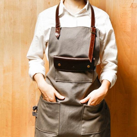 【icleaXbag】 Handmade apron DG01B