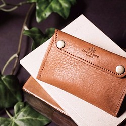 【icleaXbag】classic leather card purse DG12 1枚目の画像