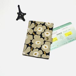 Flowers Fabric Passport Cover Passport Holder Case 1枚目の画像