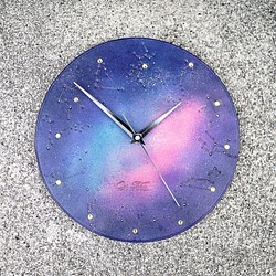 小さな宇宙の心 - 時間のコミットメントの革の時計|壁掛け時計 1枚目の画像