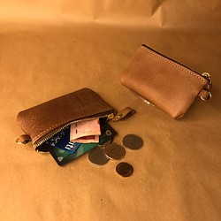 【Kent的手工皮革】 真皮 （G牌竹節包用皮） 信用卡零錢包 第1張的照片
