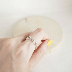 [ Cami Handicraft ] Free style線圈戒指 - 純銀款 第1張的照片