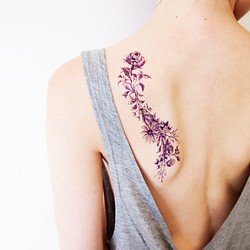 【PAPERSELF】Tattoo Me 花圈手環(金) 玫瑰 金屬 刺青 紋身貼紙 Rosy& Daisy Brace 第1張的照片