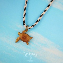 【海洋飾品 Wooden Necklace】海洋原木飾品--海龜原木項鍊 第1張的照片