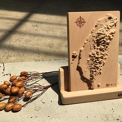 [木城工坊] 原木木作-台灣 / 造型擺飾 /紙鎮(櫸木款) 第1張的照片