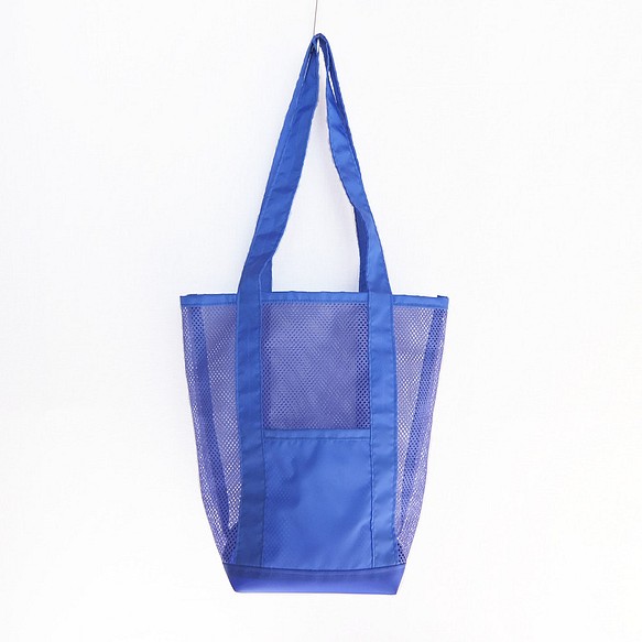 環保袋子袋網袋（藍色） 第1張的照片