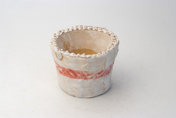 陶器製（２号ポット相当）多肉植物の欲しがる植木鉢 AASc-5696 1枚目の画像