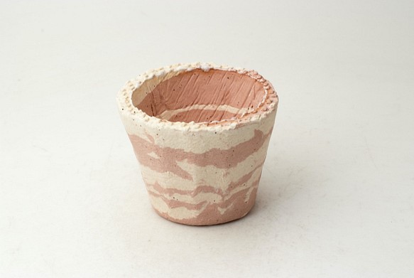 陶器製（２号ポット相当）　植木鉢　 AASc-ミカゲ-6582 1枚目の画像