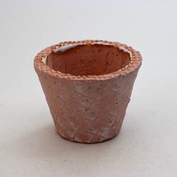 陶器製（２号ポット相当）　植木鉢　 AASc-ミカゲ-7239 1枚目の画像