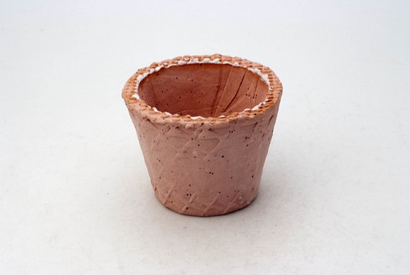 陶器製（２号ポット相当）　植木鉢　 AASc-ミカゲ-7363 1枚目の画像