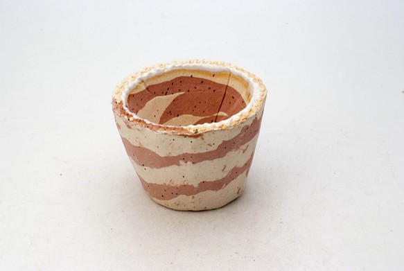 陶器製（２号ポット相当）　植木鉢　 AASc-ミカゲ-7447 1枚目の画像