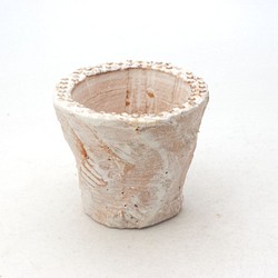陶器製（2号ポット相当）多肉植物の欲しがる植木鉢 OPSS-8023 1枚目の画像