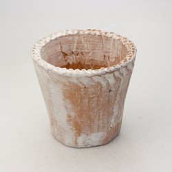 陶器製（3号ポット相当）多肉植物の欲しがる植木鉢 NSM-9995 1枚目の画像