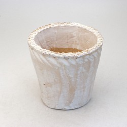 陶器製（3号ポット相当）多肉植物の欲しがる植木鉢 NSM-723 1枚目の画像