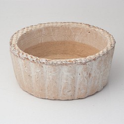 陶器製　多肉植物の欲しがる植木鉢 aqss-444 1枚目の画像