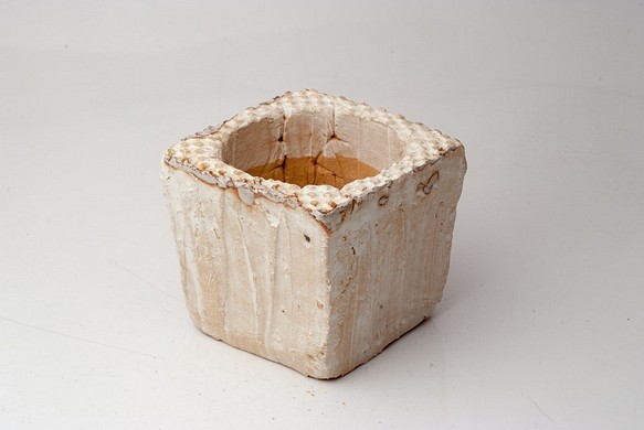 陶器製（２号ポット相当）多肉植物の欲しがる植木鉢 kks-594 1枚目の画像