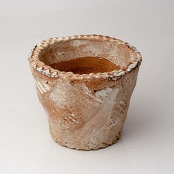 陶器製（２.5号ポット相当）　多肉植物の欲しがる植木鉢  ops-600 1枚目の画像