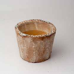 陶器製（2.5号ポット相当）　多肉植物の欲しがる植木鉢 sms-608 1枚目の画像