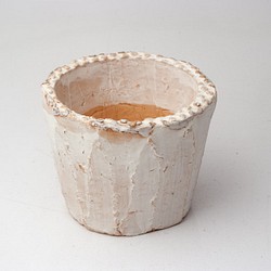 陶器製（2.5号ポット相当）　多肉植物の欲しがる植木鉢 sms-961 1枚目の画像