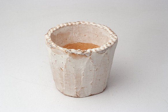 陶器製（2.5号ポット相当）　多肉植物の欲しがる植木鉢 sms-961 1枚目の画像