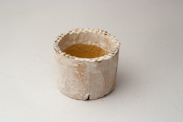 陶器製（２号ポット相当）　多肉植物の欲しがる植木鉢 PR-1816 1枚目の画像