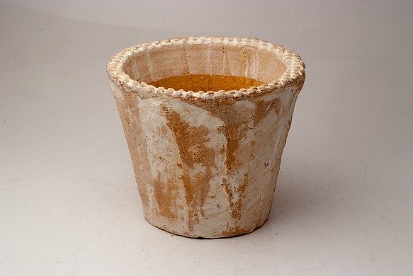 陶器製（3.5号ポット相当）　多肉植物の欲しがる植木鉢 SML-2627 1枚目の画像