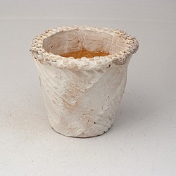 陶器製（2号ポット相当）　多肉植物の欲しがる植木鉢 OPSS-3509 1枚目の画像
