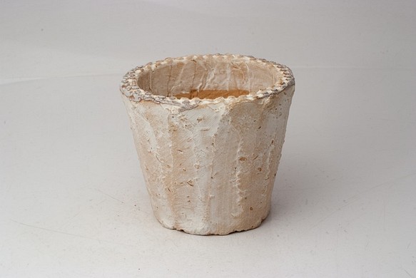 陶器製（2.5号ポット相当）　多肉植物の欲しがる植木鉢 NSS-3560 1枚目の画像