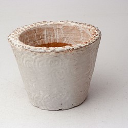 陶器製（2.5号ポット相当）　多肉植物の欲しがる植木鉢 SMS-4227 1枚目の画像