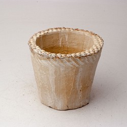 陶器製（2.5号ポット相当）　多肉植物の欲しがる植木鉢 NSS-4301 1枚目の画像