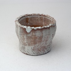 陶器製（２号ポット相当）　多肉植物の欲しがる植木鉢 AASd-4988 1枚目の画像