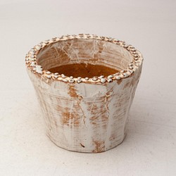 陶器製（2.5号ポット相当）　多肉植物の欲しがる植木鉢 SMS-3471 1枚目の画像