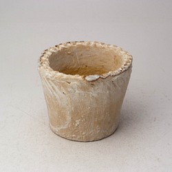 陶器製（2号ポット相当）　多肉植物の欲しがる植木鉢 NSSS-6516 1枚目の画像